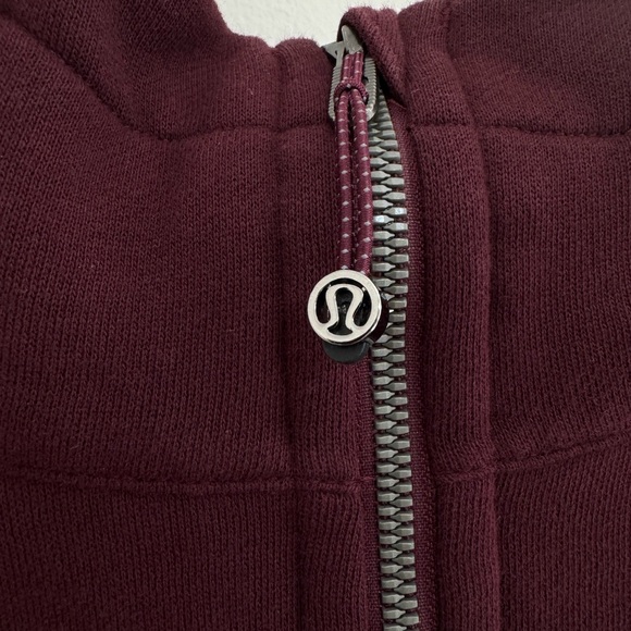 Lululemon OVERSIZED Athletica Maroon Hoodie - Picture 2 of 4